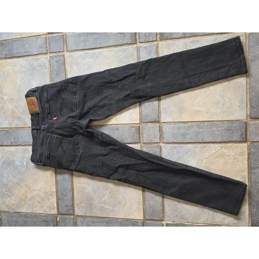 Levi's 510 Men's Black Denim Skinny Slim Fit Low Rise Jeans 31 x 32